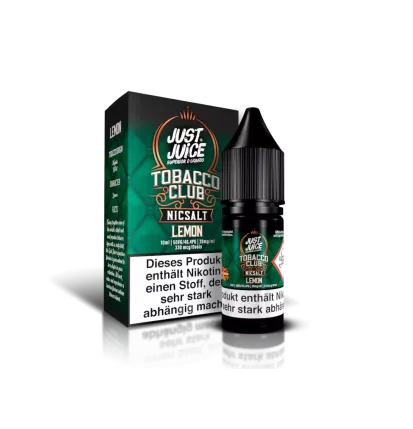 Just Juice - Lemon Tobacco - Nikotinsalz Liquid 20mg/ml