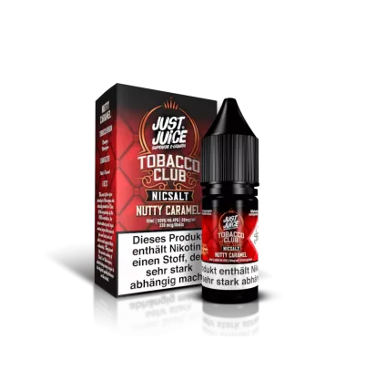 Just Juice Just Juice - Nutty Caramel Tobacco - Nikotinsalz Liquid