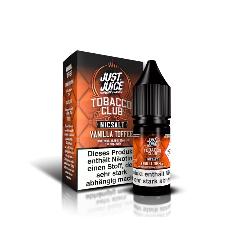 Just Juice - Tobacco Vanilla Toffee - Nikotinsalz Liquid