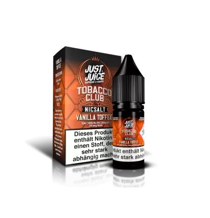 Just Juice - Tobacco Vanilla Toffee - Nikotinsalz Liquid