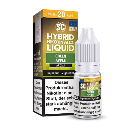 SC SC - Green Apple - Hybrid Nikotinsalz Liquid