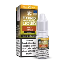 SC SC - Spicy Tobacco - Hybrid Nikotinsalz Liquid