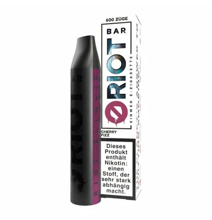 RIOT Bar - Cherry Fizz - 20mg/ml