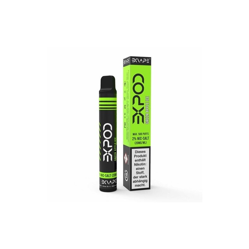 Expod - Green Apple Ice - 20mg/ml