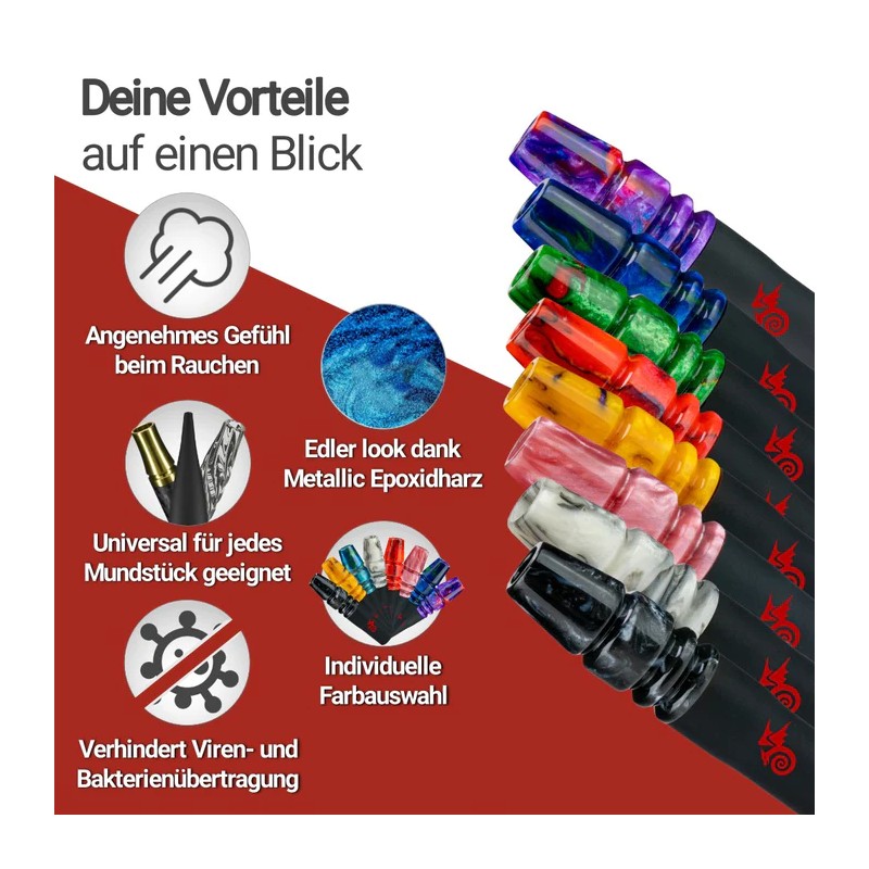 Hygienemundstück Epoxidharz