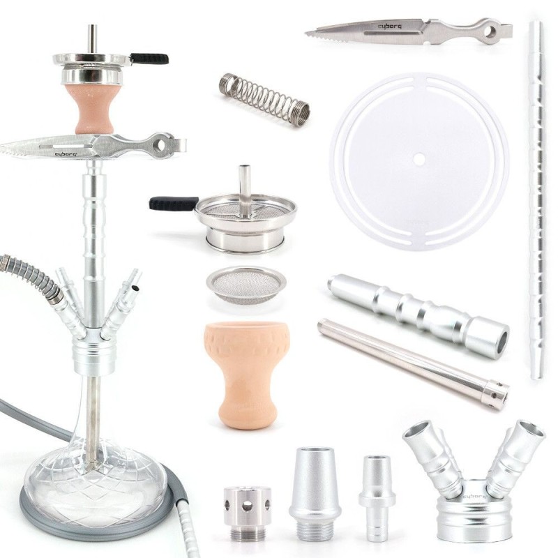 Cyborg Hookah Gotenks Silver 1.0