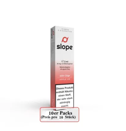 Slope Slope 600 20mg (10er-Pack) Einweg-E-Zigarette