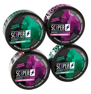 Scooper Scooper Energy Set 2x Mint 2x Grapefruit