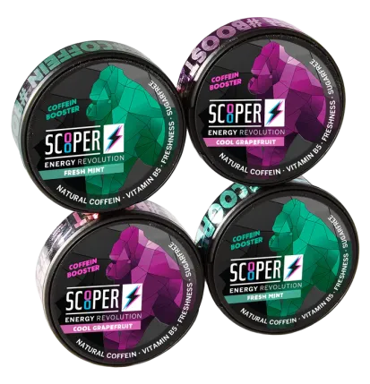 Scooper Scooper Energy Set 2x Mint 2x Grapefruit
