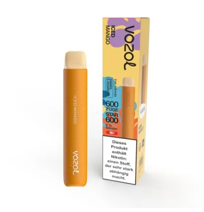 vozol Vozol Star 600 - Iced Mango - 20mg/ml // Steuermarke