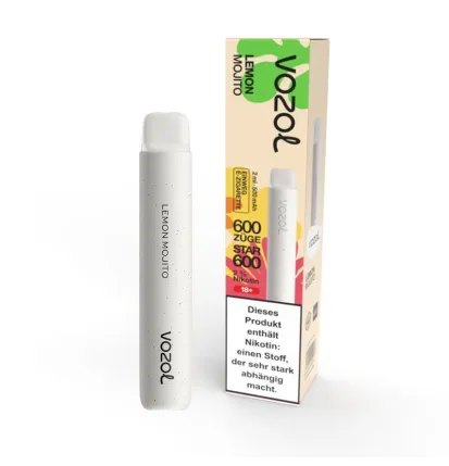 Vozol Star 600 - Lemon Mojito - 20mg/ml // Steuermarke