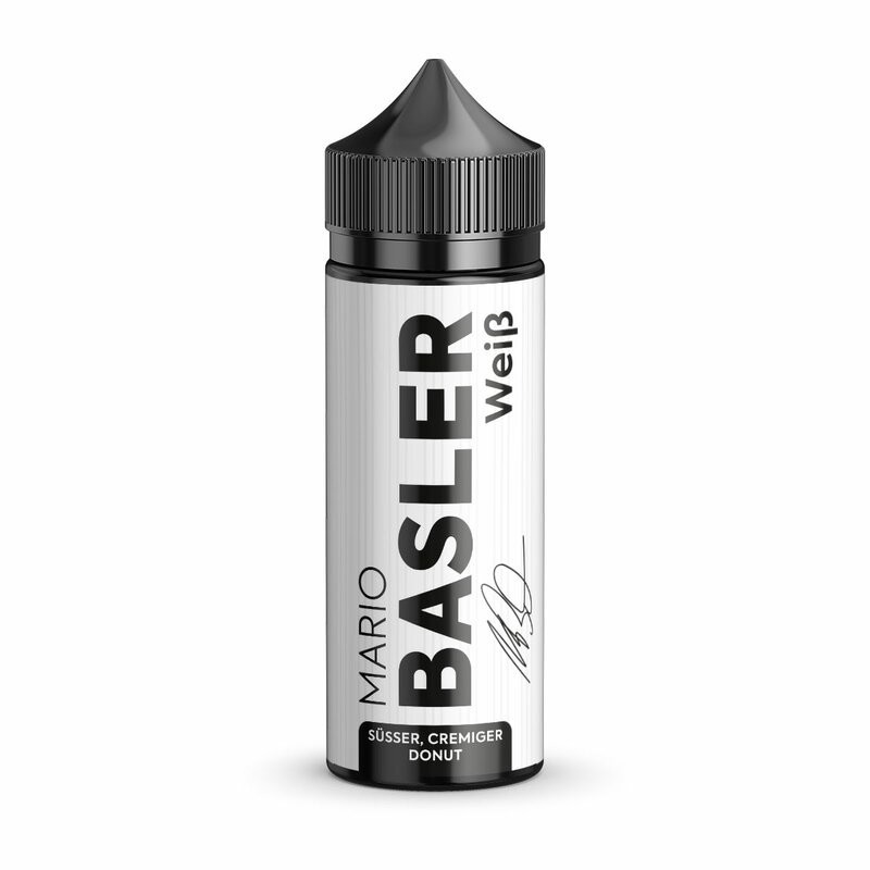 Mario Basler - Weiss - Donut - 12ml Aroma (Longfill)