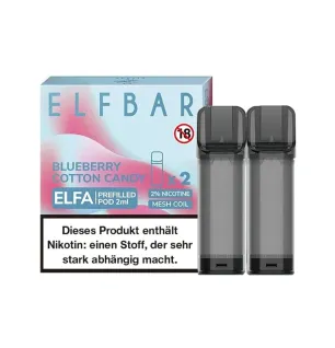 ELF Bar - ELFA ELF Bar - ELFA - Prefilled Pods (2 Stück) - Blueberry C