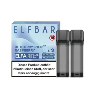 ELF Bar - ELFA ELF Bar - ELFA - Prefilled Pods (2 Stück) - Blueberry S