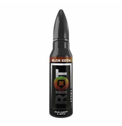 Riot Squad - Black Edition - Sour Cherry & Apple - 15ml Aroma (Longfill) // Steuerware