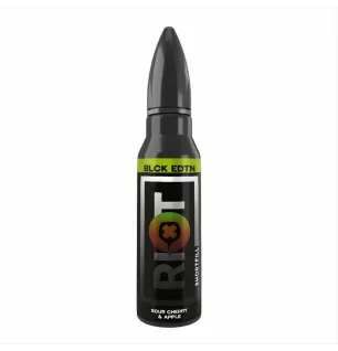 Riot Squad Riot Squad - BLCK Edition - Sour Cherry & Apple - 50ml (Sho