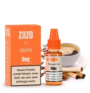 Tobacoffee E-Liquid 10ml von ZAZO - Made in Germany