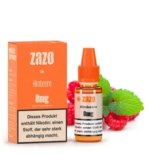 Himbeere E-Liquid 10ml von ZAZO - Made in Germany