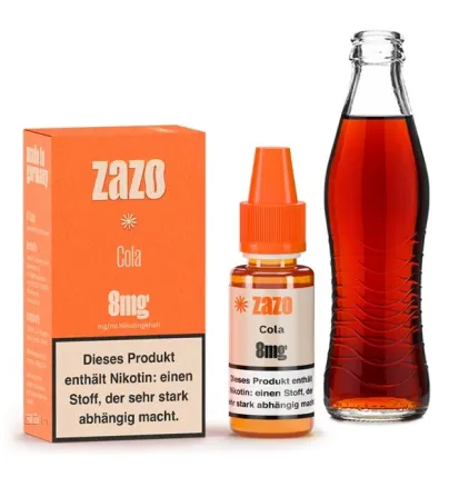 Cola E-Liquid 10ml von ZAZO - Made in Germany