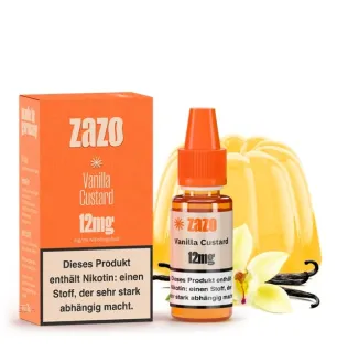 ZAZO Vanilla Custard E-Liquid 10ml von ZAZO - Made in Germany