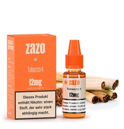 ZAZO Tobacco 4 E-Liquid 10ml von ZAZO - Made in Germany