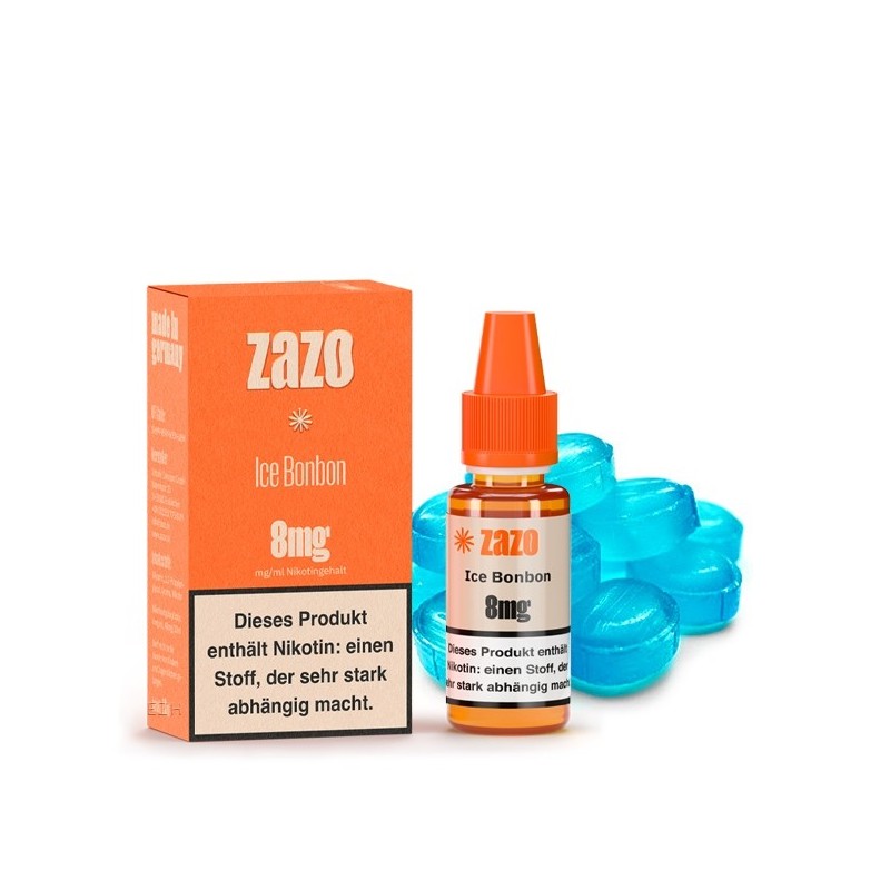 Ice Bonbon E-Liquid 10ml von ZAZO - Made in Germany