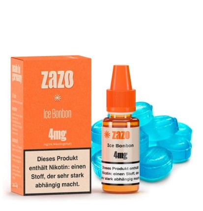 Ice Bonbon E-Liquid 10ml von ZAZO - Made in Germany