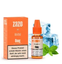 ZAZO Menthol E-Liquid 10ml - Made in Germany