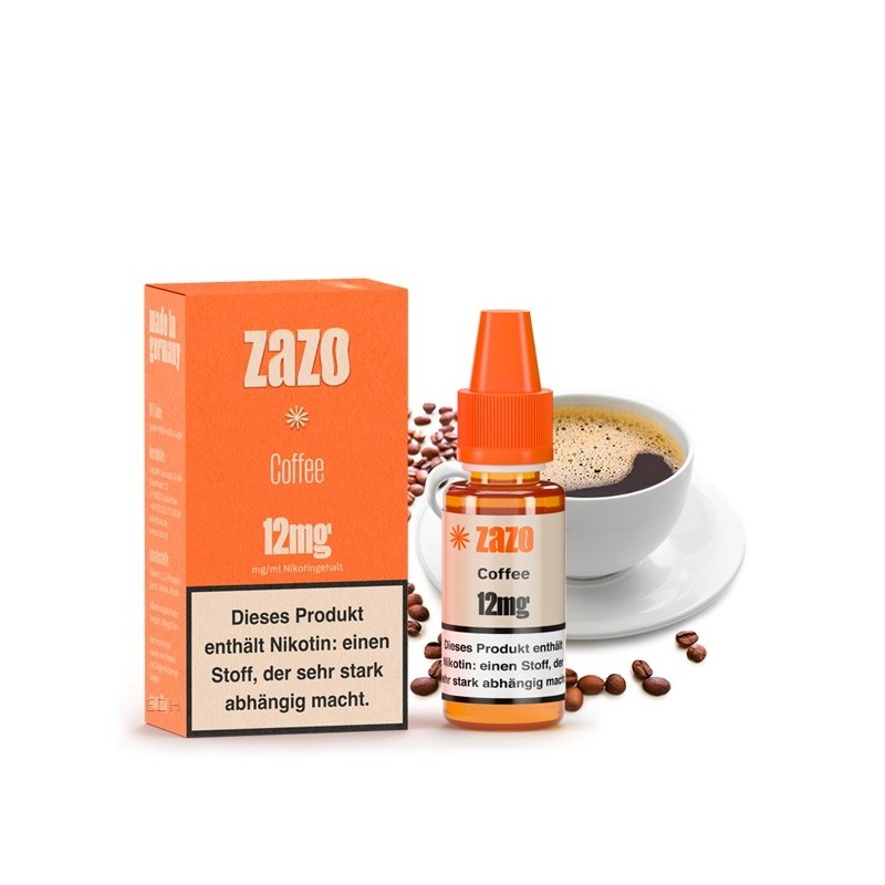 Coffee E-Liquid 10ml von Zazo - Made in Germany