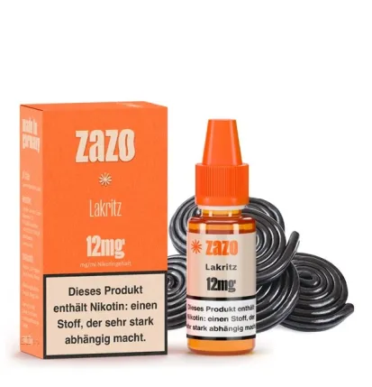 ZAZO Lakritz E-Liquid 10ml von Zazo - Made in Germany