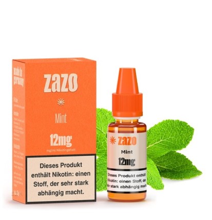 ZAZO Mint E-Liquid 10ml von Zazo - Made in Germany