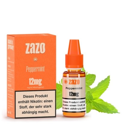 ZAZO Peppermint E-Liquid 10ml von Zazo - Made in Germany
