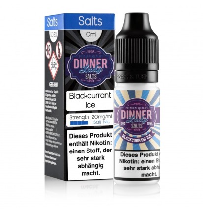 Dinner Lady Black Orange Crush Nikotinsalzliquid (schwarze Johannisbee