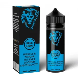 Dampflion Blue Lion Longfill-Aroma (Hibiskus, Zitrone & Menthol) - Dam