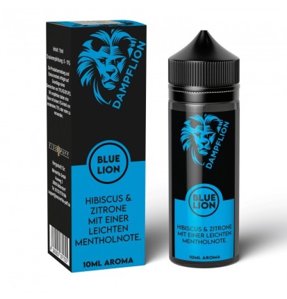 Blue Lion Longfill-Aroma (Hibiskus, Zitrone & Menthol) - Dampflion