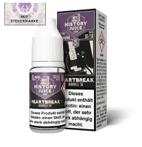 History Juice Heartbreak (Frucht, Brause, Menthol) Nikotinsalzliquid -