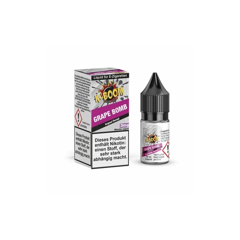 K-Boom - Grape Bomb - 10ml // Steuerware