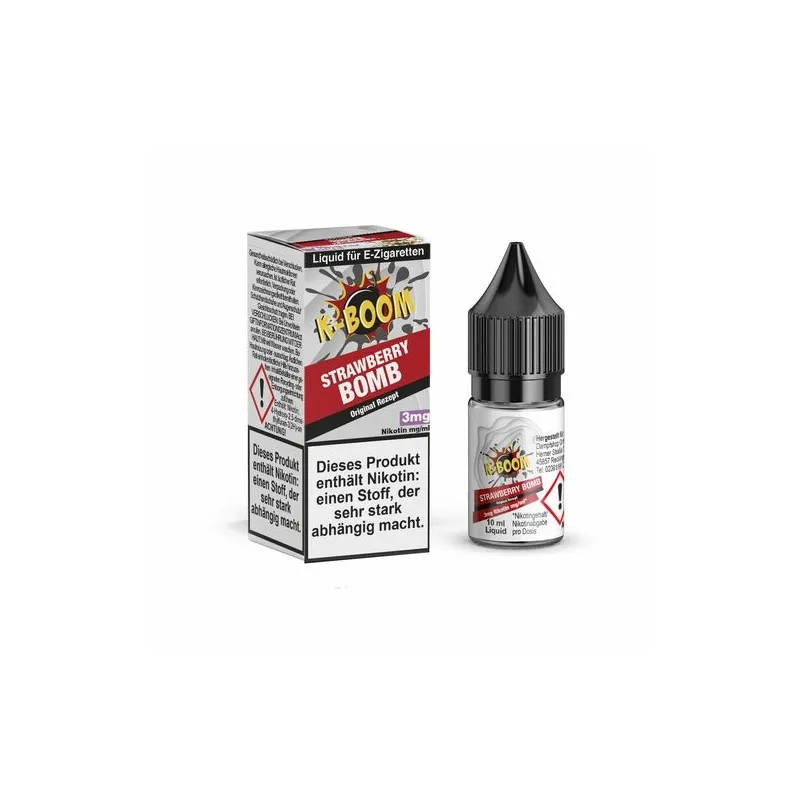 K-Boom - Strawberry Bomb - 10ml // Steuerware