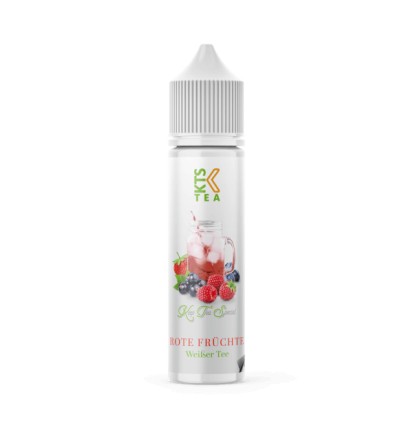 KTS KTS Tea - Rote Früchte, Weißer Tee - 10ml Aroma (Longfill)