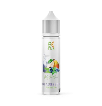 KTS Tea - Blaubeere, Weißer Tee - 10ml Aroma (Longfill)