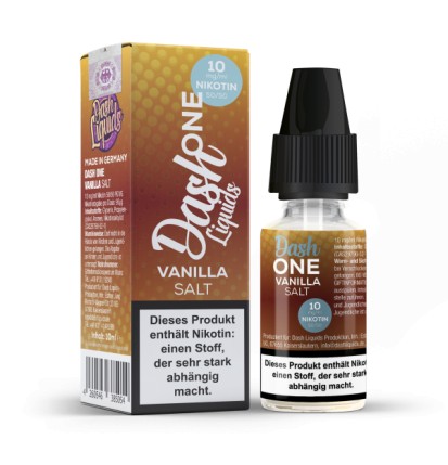 DASH Liquids Vanilla - Dash One Nikotinsalz