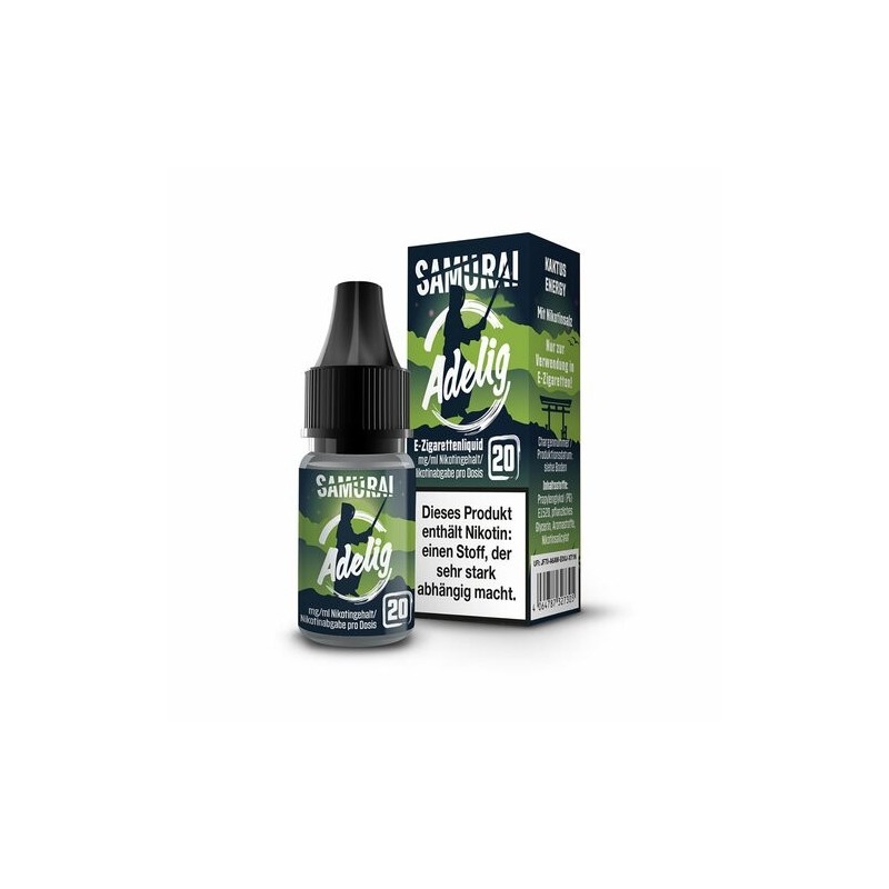 Samurai - Adelig - 10ml - 20mg/ml - Nikotinsalz // Steuerware