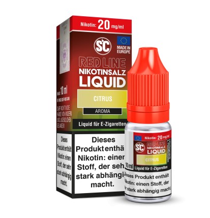 SC - Red Line - Citrus - Nikotinsalz Liquid