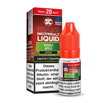 SC - Red Line - Double Apple - Nikotinsalz Liquid