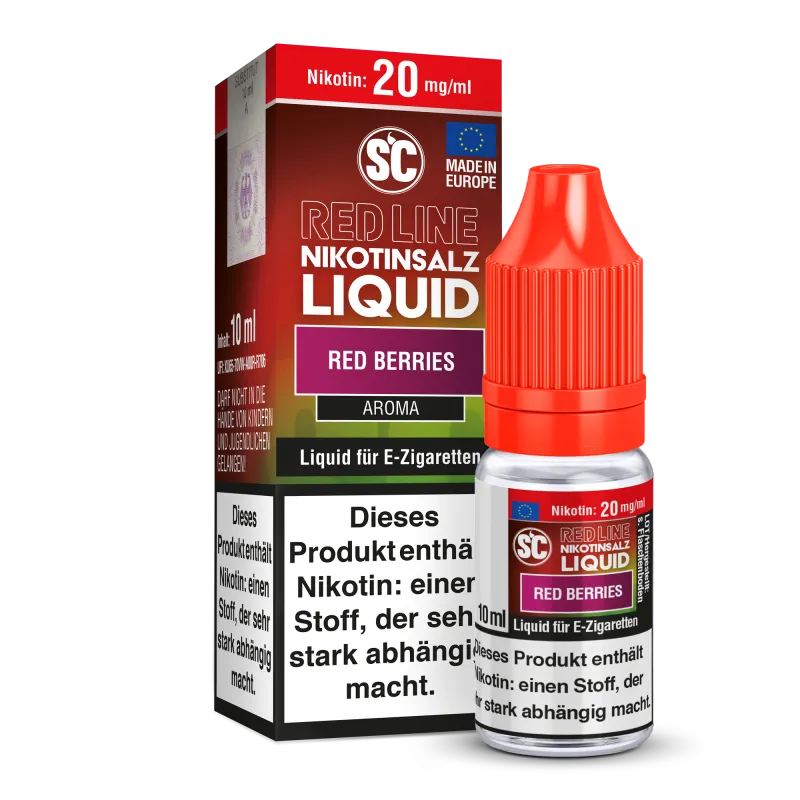 SC - Red Line - Red Berries - Nikotinsalz Liquid