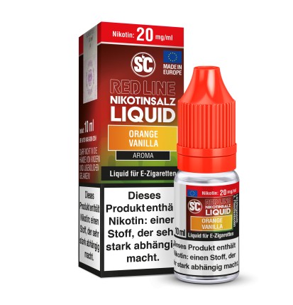 InnoCigs SC - Red Line - Orange Vanilla - Nikotinsalz Liquid