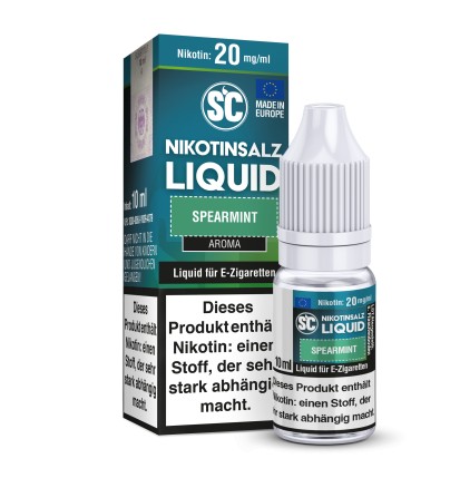 InnoCigs SC - Spearmint - Nikotinsalz Liquid