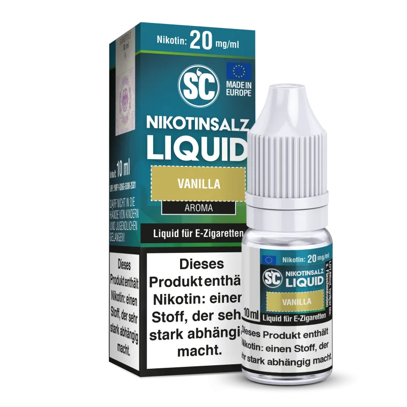 SC - Vanilla - Nikotinsalz Liquid