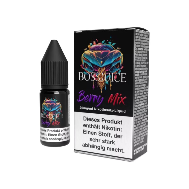 Boss Juice - Berry Mix - Nikotinsalz Liquid