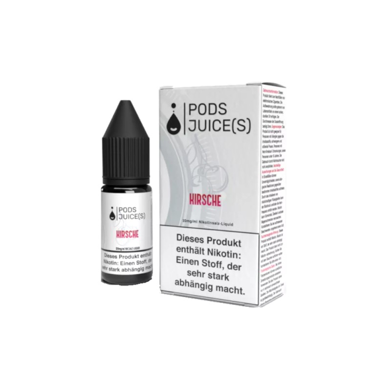 Pods Juice(s) - Kirsche - Nikotinsalz Liquid